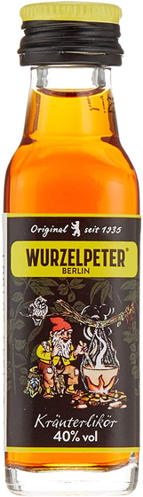 Wurzelpeter Berlin Bitter 40% 10 cl.